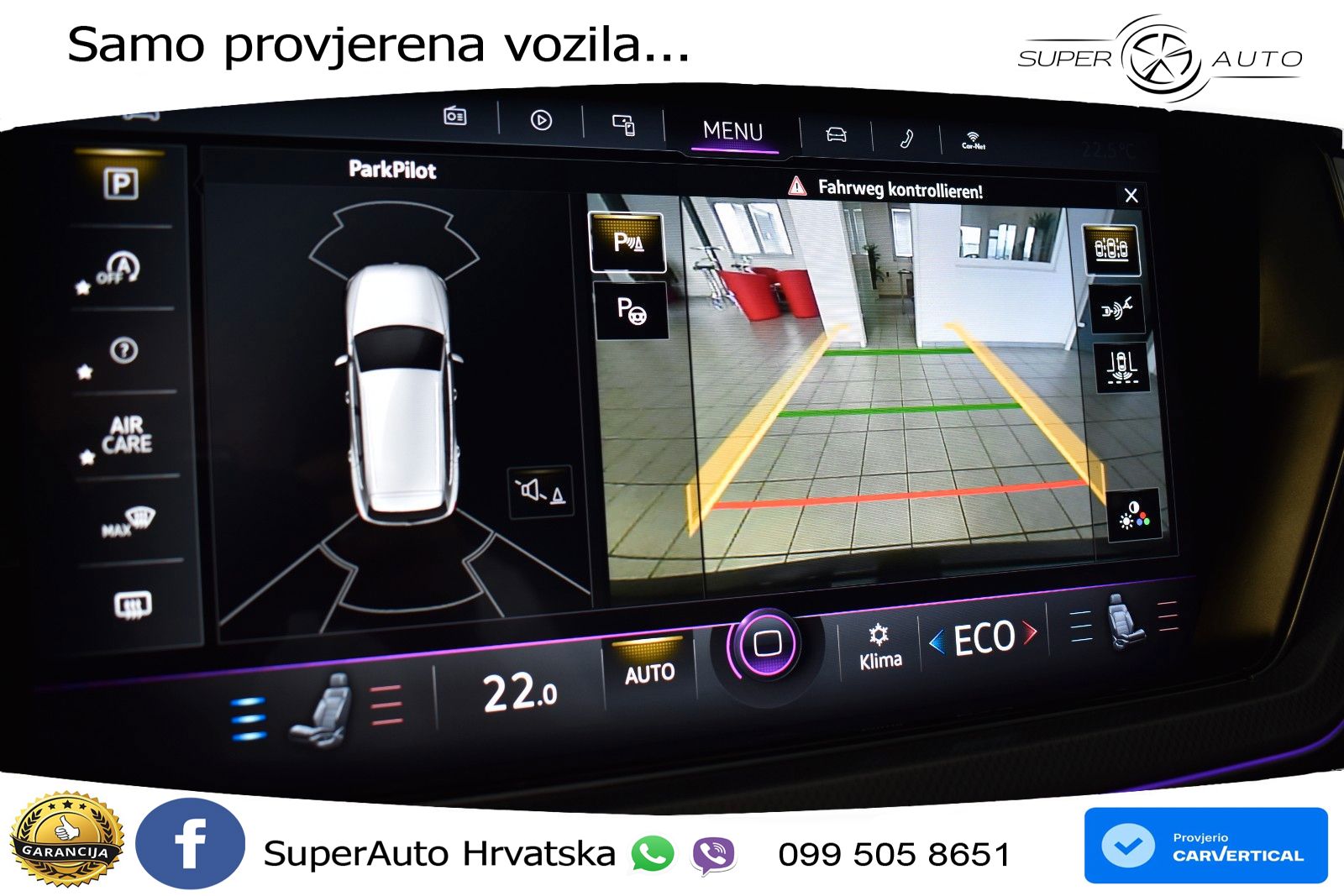 Volkswagen Touareg 3.0 V6 TDI (286 KS) 4MOTION Tiptronic R-Line ZRAČNI+ACC+GR SJED+KAM