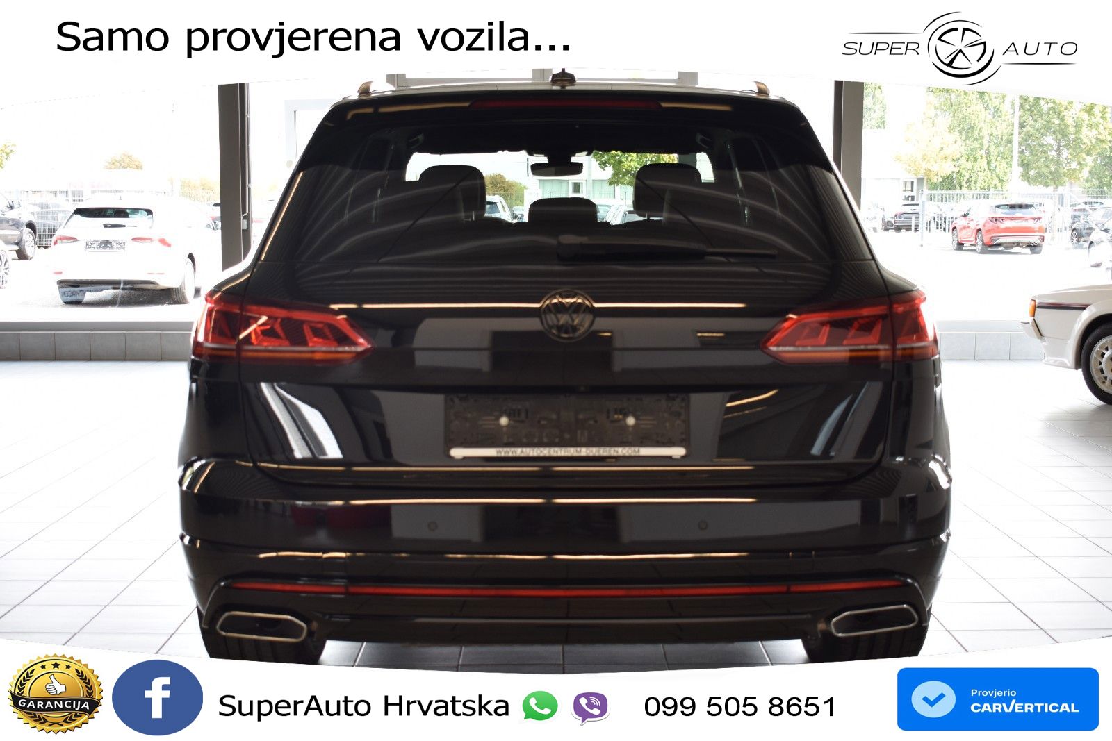 Volkswagen Touareg 3.0 V6 TDI (286 KS) 4MOTION Tiptronic R-Line ZRAČNI+ACC+GR SJED+KAM