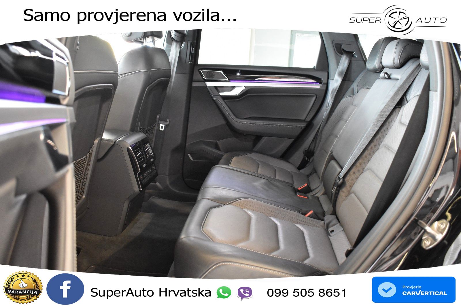 Volkswagen Touareg 3.0 V6 TDI (286 KS) 4MOTION Tiptronic R-Line ZRAČNI+ACC+GR SJED+KAM