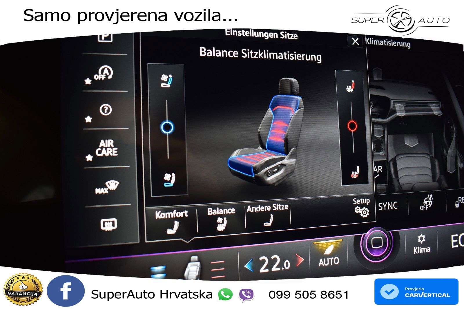 Volkswagen Touareg 3.0 V6 TDI (286 KS) 4MOTION Tiptronic R-Line ZRAČNI+ACC+GR SJED+KAM