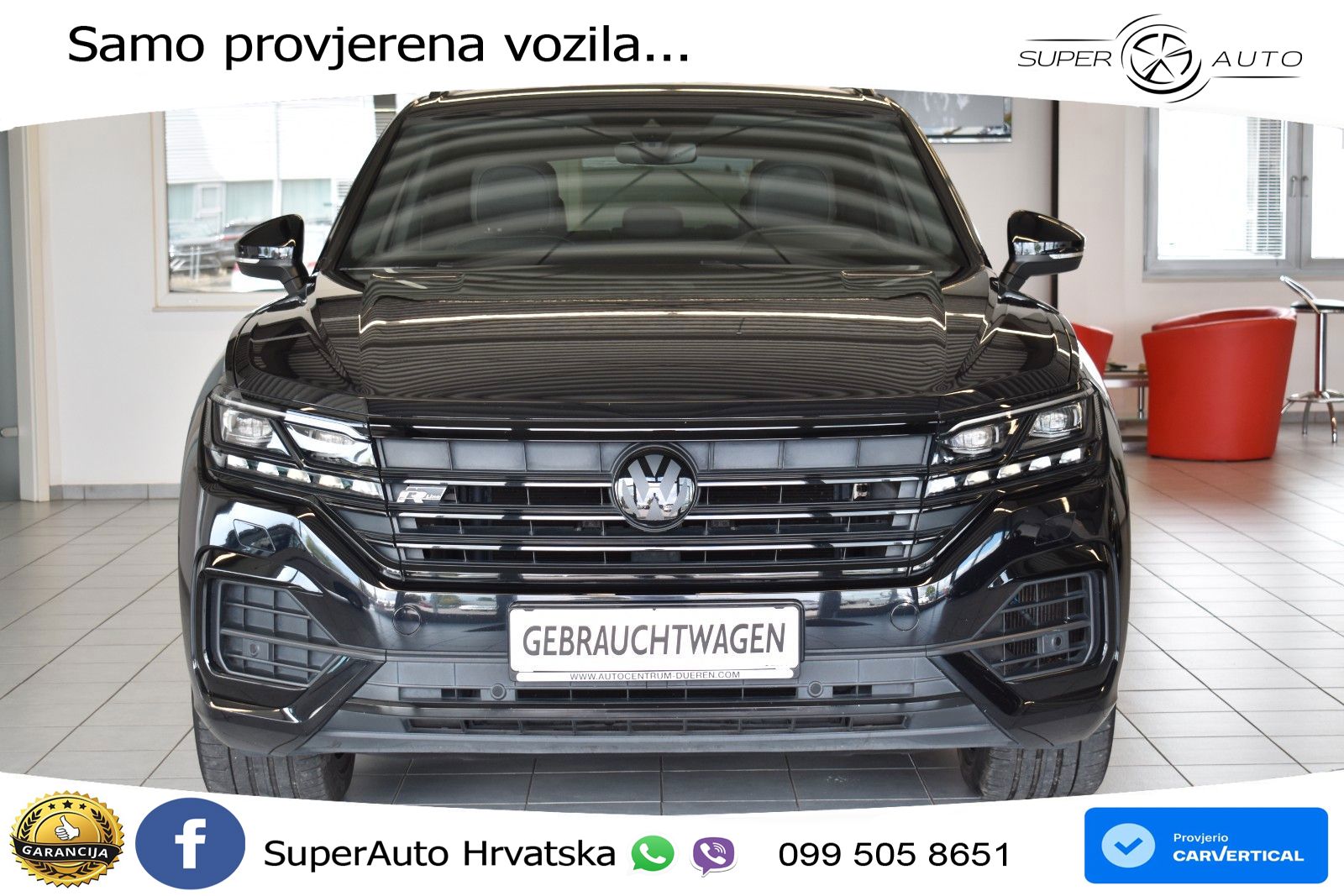 Volkswagen Touareg 3.0 V6 TDI (286 KS) 4MOTION Tiptronic R-Line ZRAČNI+ACC+GR SJED+KAM