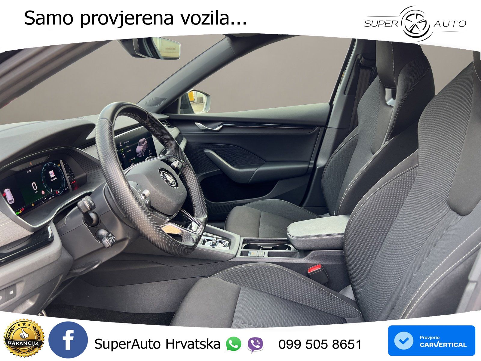 Škoda Octavia Combi 2.0 TDI (150 KS) DSG SportLine LED+GR SJED+ACC