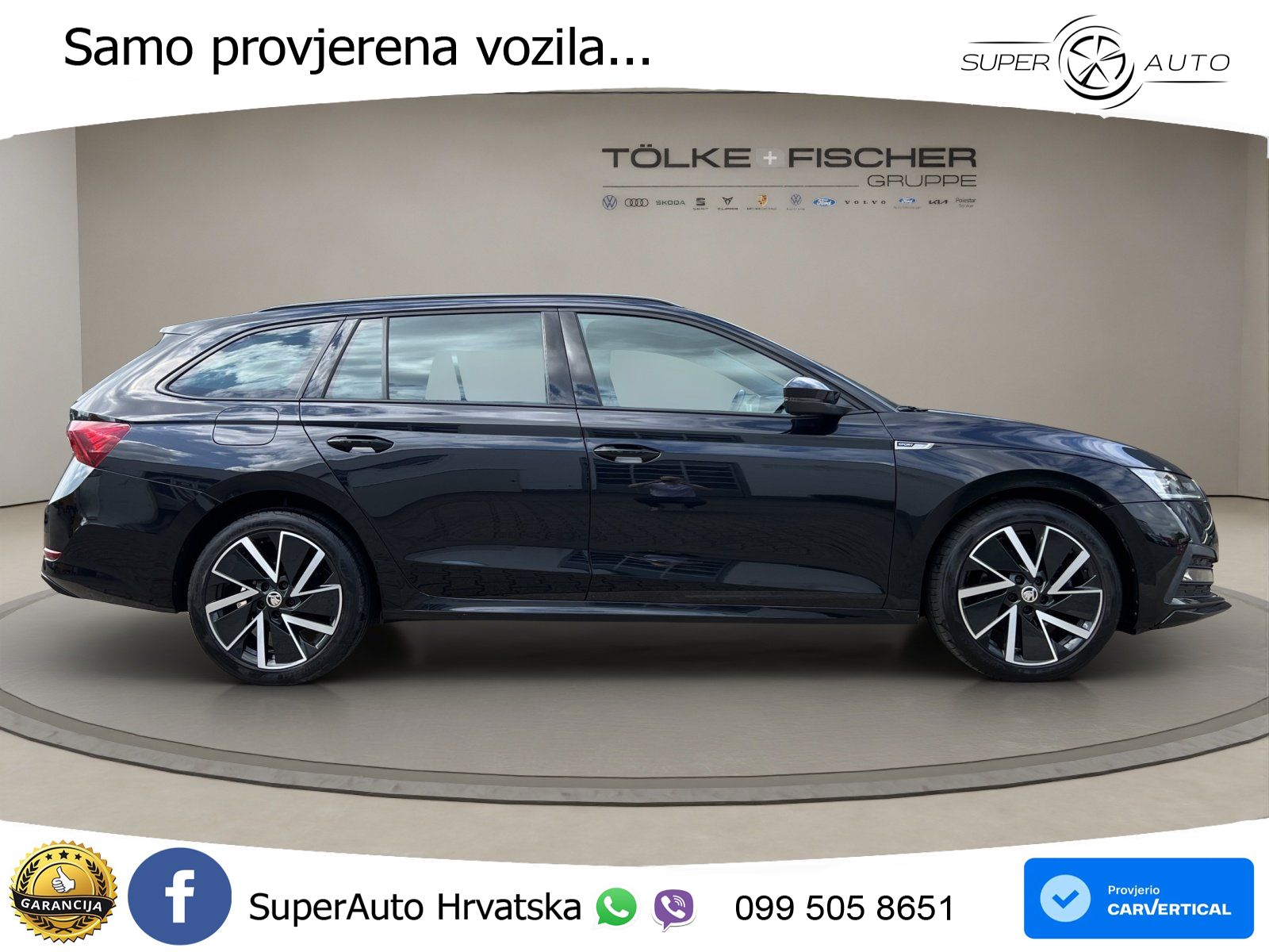 Škoda Octavia Combi 2.0 TDI (150 KS) DSG SportLine LED+GR SJED+ACC