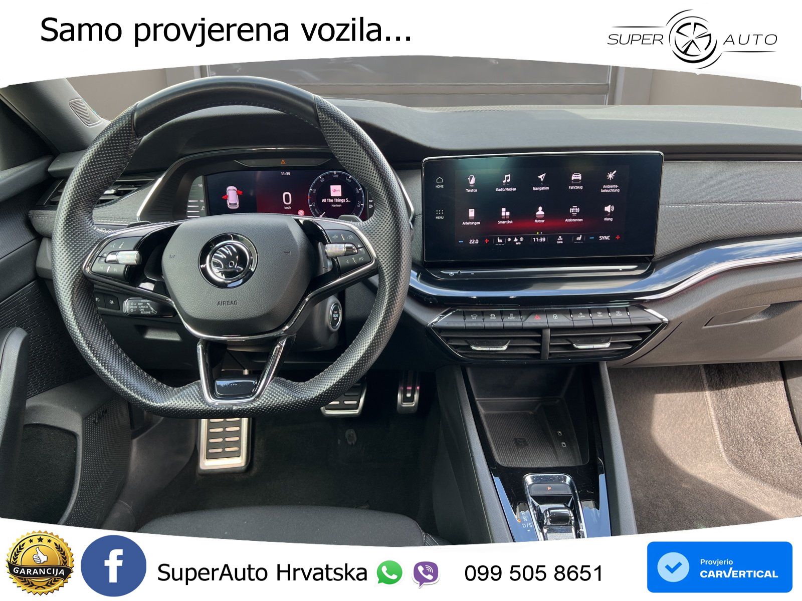 Škoda Octavia Combi 2.0 TDI (150 KS) DSG SportLine LED+GR SJED+ACC