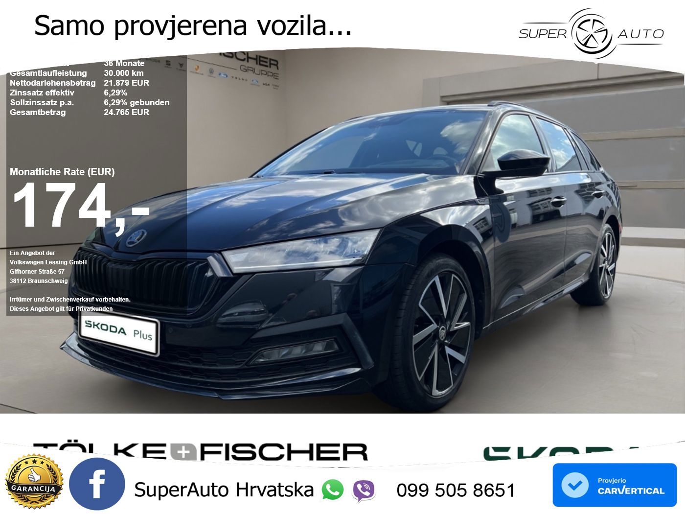 Škoda Octavia Combi 2.0 TDI (150 KS) DSG SportLine LED+GR SJED+ACC
