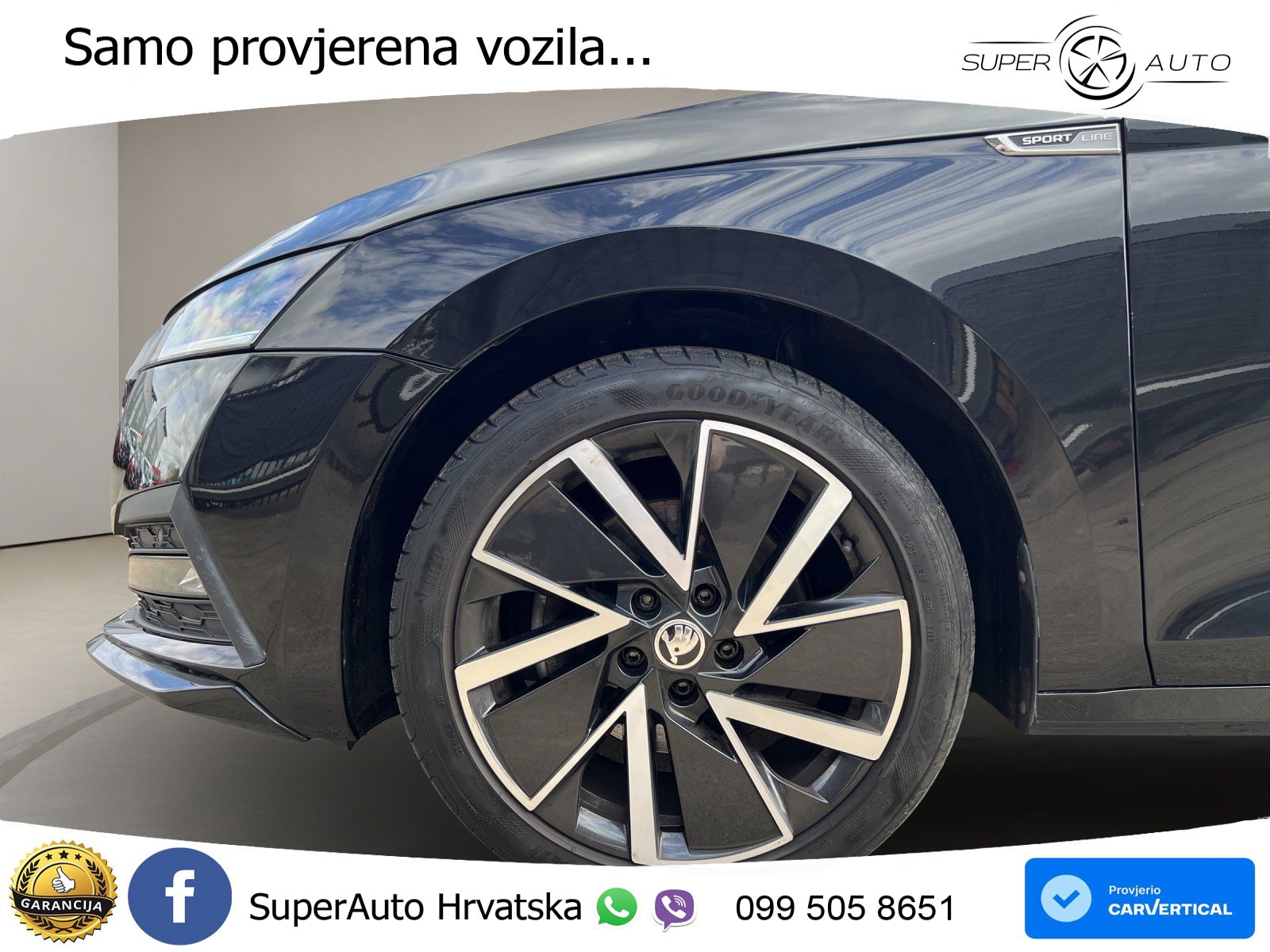 Škoda Octavia Combi 2.0 TDI (150 KS) DSG SportLine LED+GR SJED+ACC