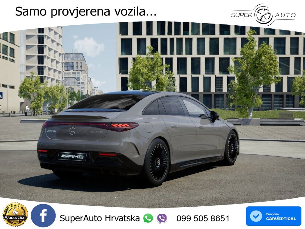 Mercedes EQE AMG 43 100 kWh (476 KS) 4MATIC ACC+HEAD+4xGR SJED+360+PANO