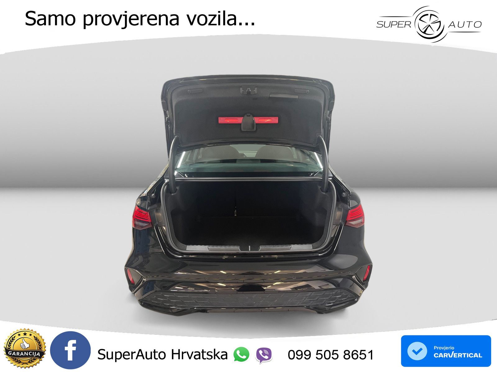 Audi A3 Limuzina 35 TFSI (150 KS) S line LED+GR SJED+ACC