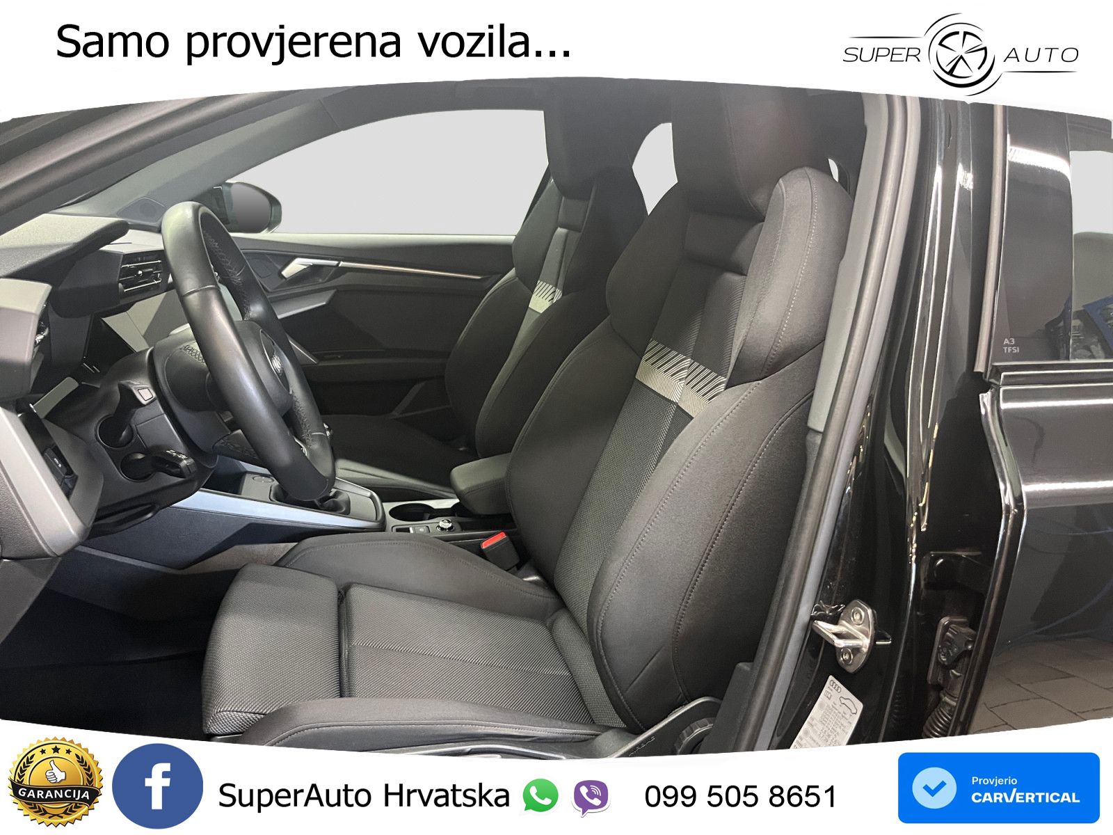 Audi A3 Limuzina 35 TFSI (150 KS) S line LED+GR SJED+ACC