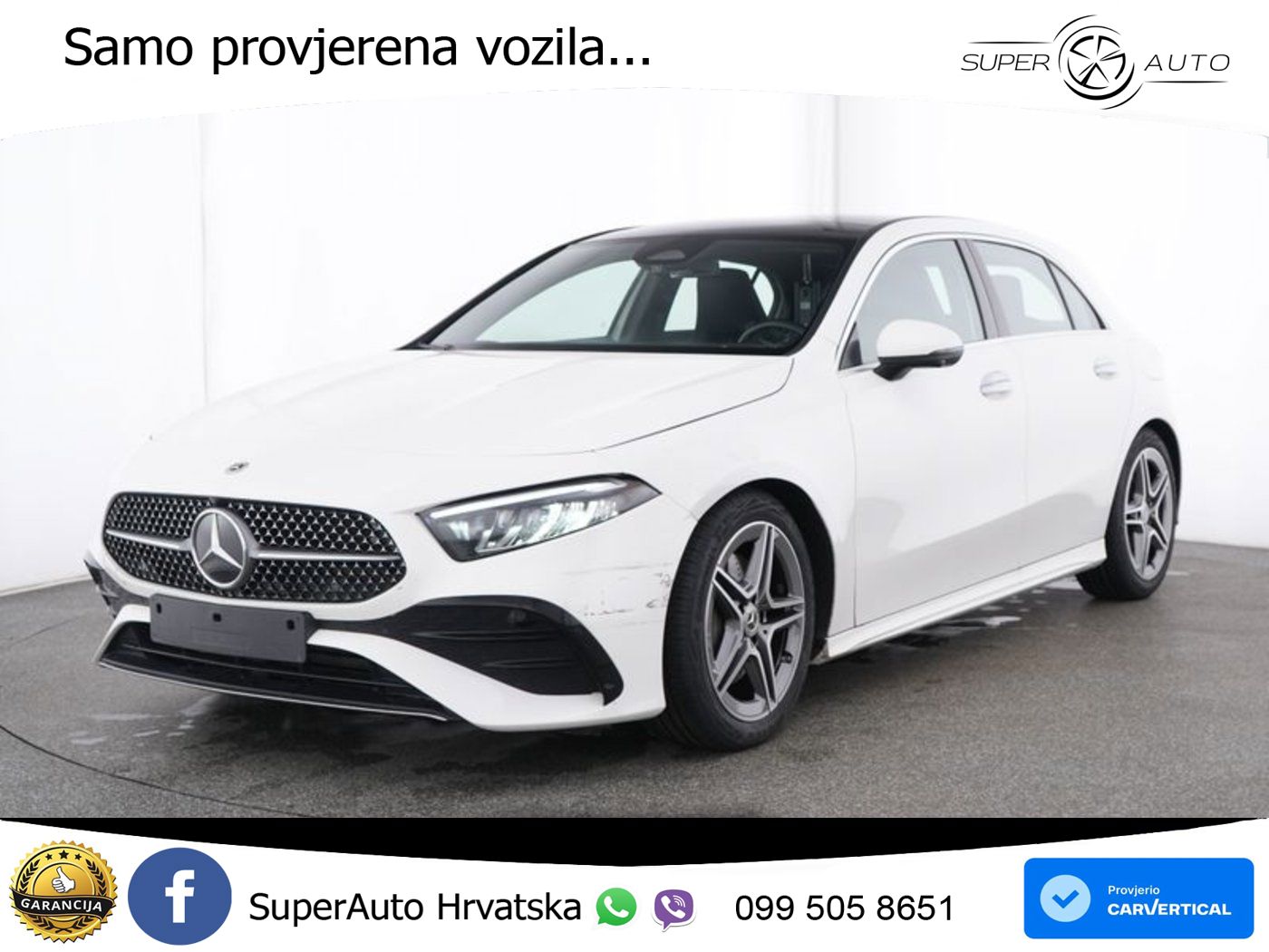 Mercedes-Benz A 220d 8G-DCT AMG ACC+GR SJED+360+PANO
