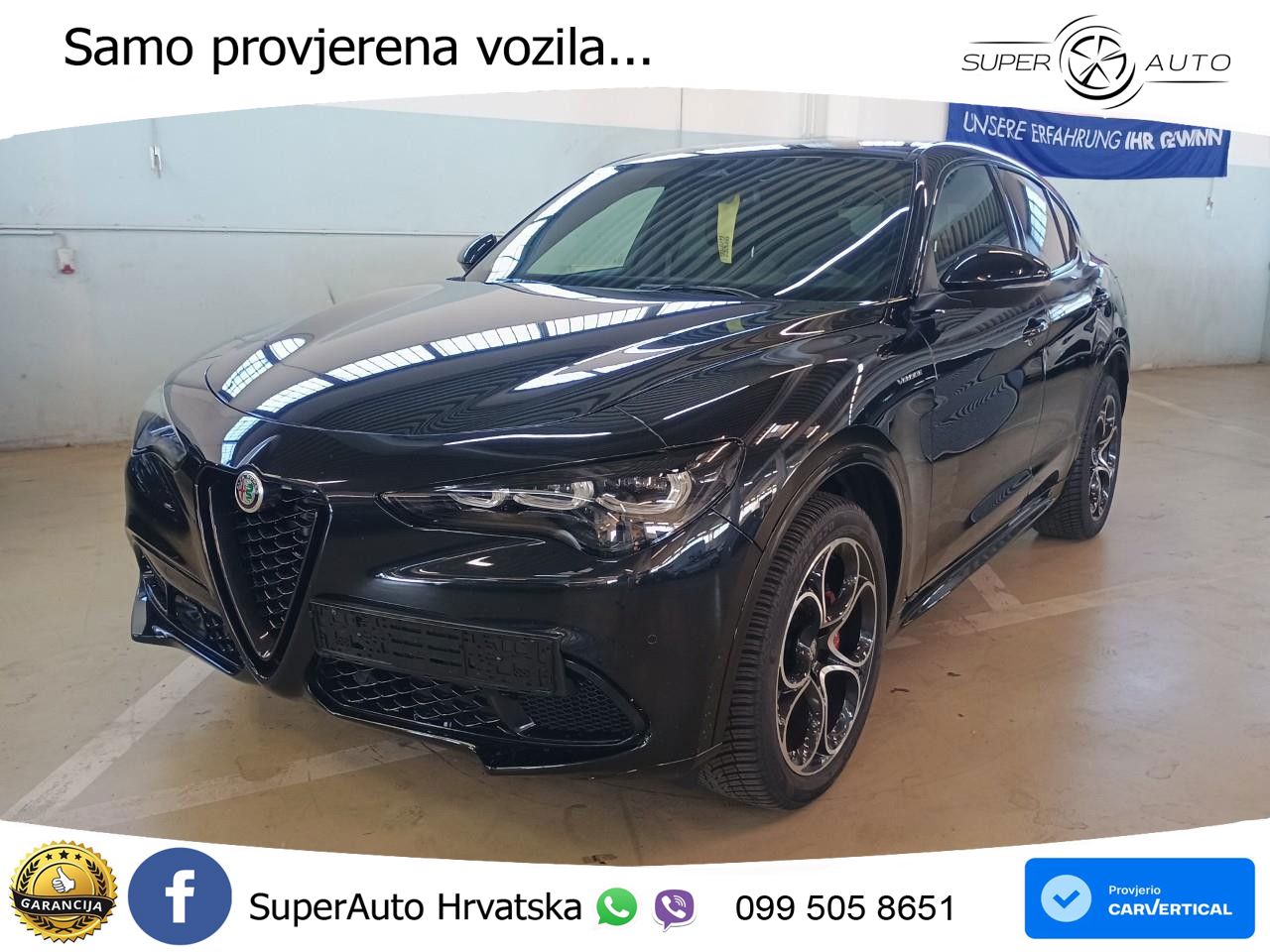 Alfa Romeo Stelvio 2.2 MultiJet II (210 KS) Q4 Automatic MATRIX+GR SJED+KAM