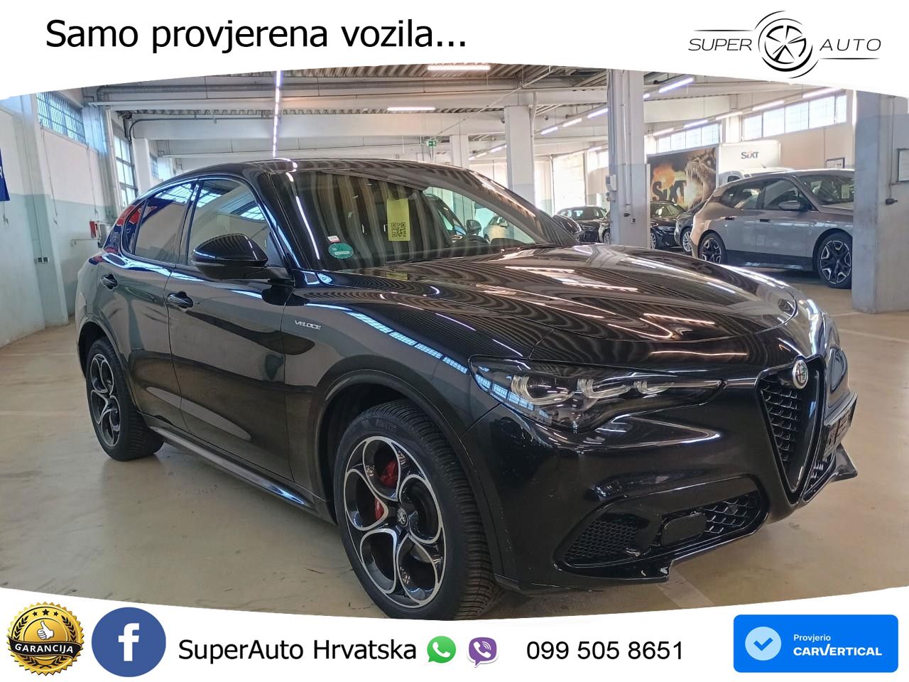 Alfa Romeo Stelvio 2.2 MultiJet II (210 KS) Q4 Automatic MATRIX+GR SJED+KAM