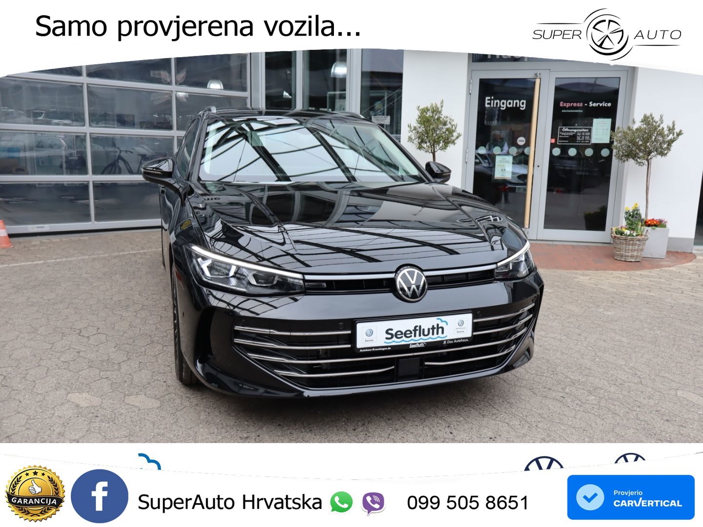 Volkswagen Passat Variant 1.5 eTSI (150 KS) DSG Elegance LED+ACC
