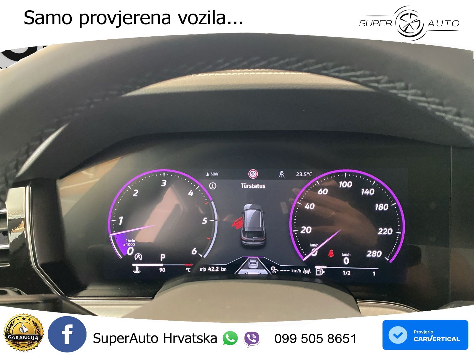 Volkswagen Touareg 3.0 V6 TDI (286 KS) 4MOTION Tiptronic ZRAČNI+ACC+GR SJED+KAM+PANO