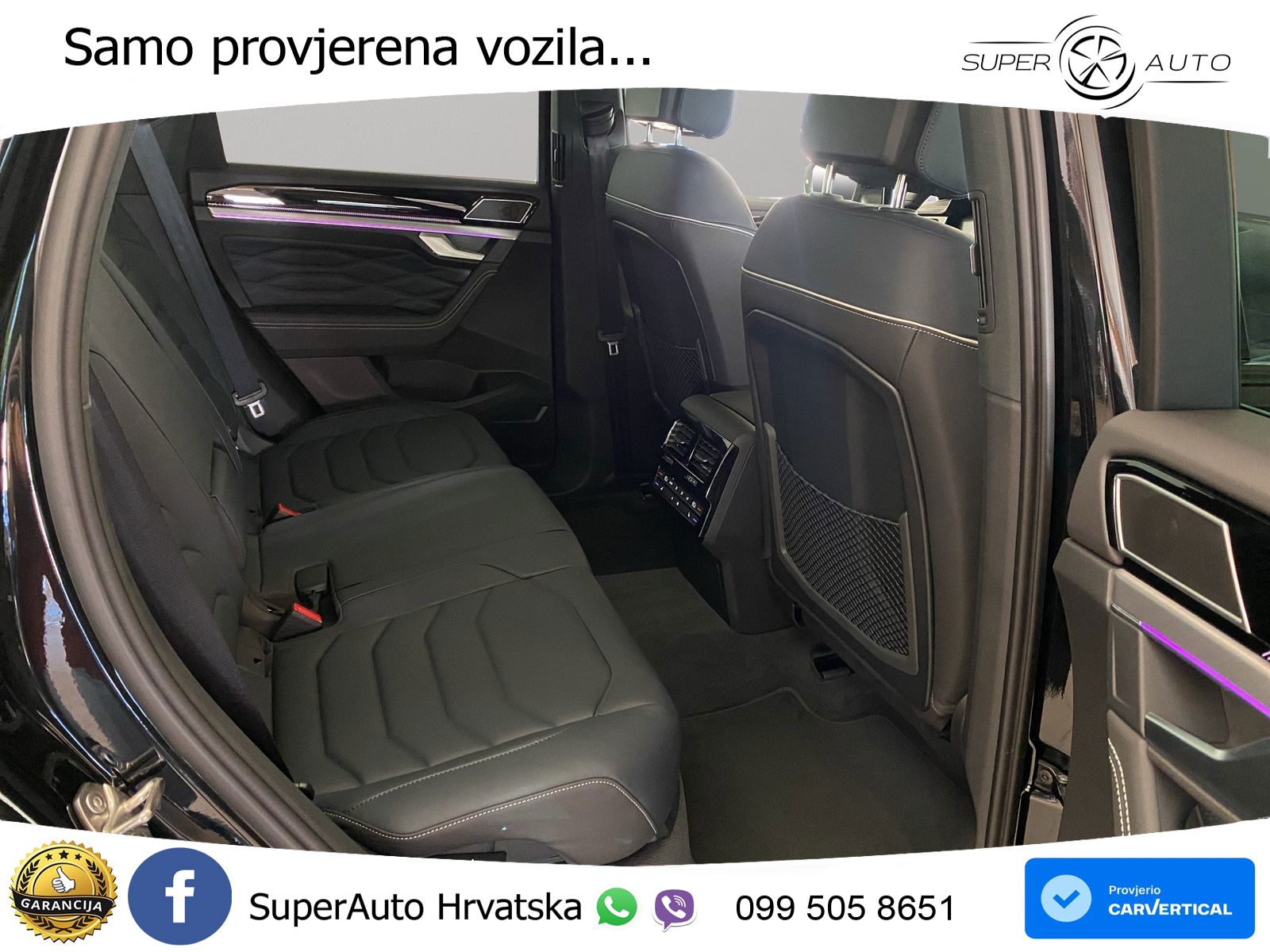 Volkswagen Touareg 3.0 V6 TDI (286 KS) 4MOTION Tiptronic ZRAČNI+ACC+GR SJED+KAM+PANO