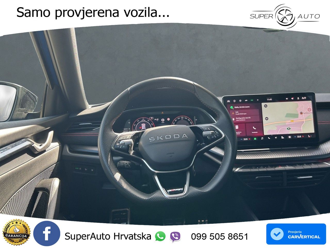 Škoda Octavia Combi RS 2.0 TSI (265 KS) DSG LED+GR SJED+ACC