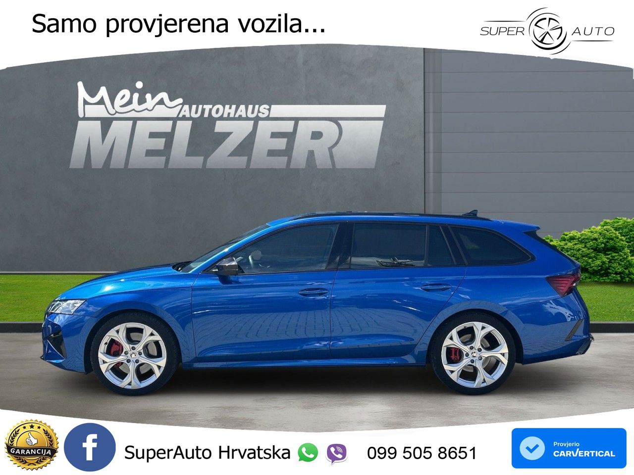 Škoda Octavia Combi RS 2.0 TSI (265 KS) DSG LED+GR SJED+ACC