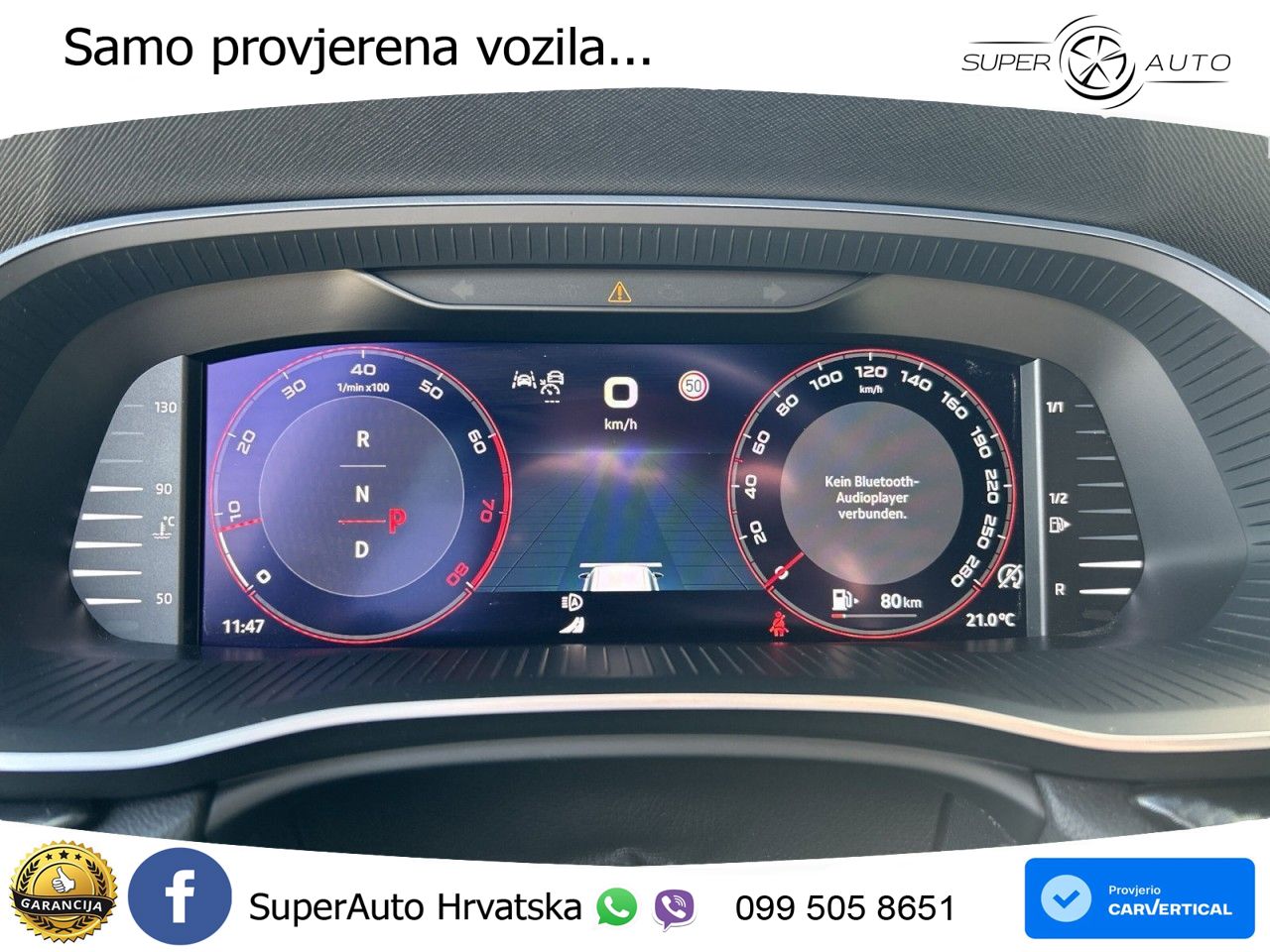 Škoda Octavia Combi RS 2.0 TSI (265 KS) DSG LED+GR SJED+ACC