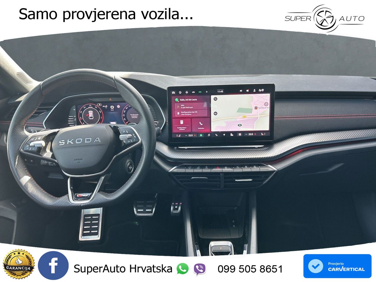 Škoda Octavia Combi RS 2.0 TSI (265 KS) DSG LED+GR SJED+ACC