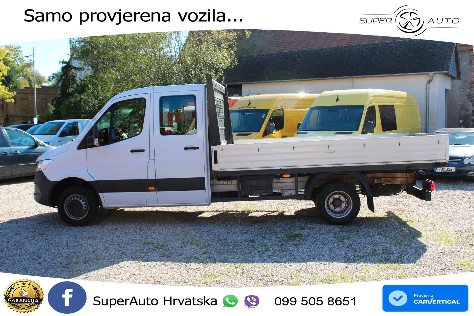 Mercedes-Benz Sprinter III Pritsche DoKa RWD/AWD 515 150 KS