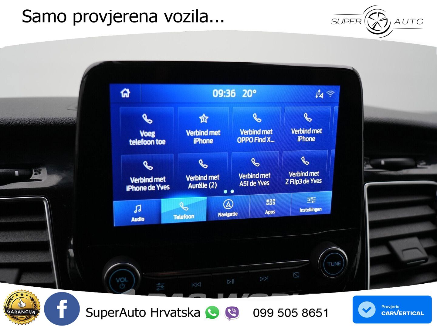 Ford Transit Custom 170pk Automaat Sport Dubbel Cabin 170 KS