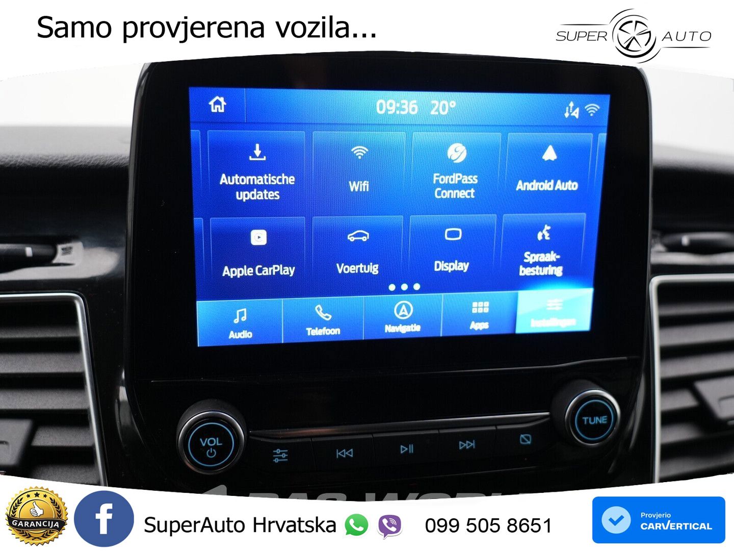 Ford Transit Custom 170pk Automaat Sport Dubbel Cabin 170 KS