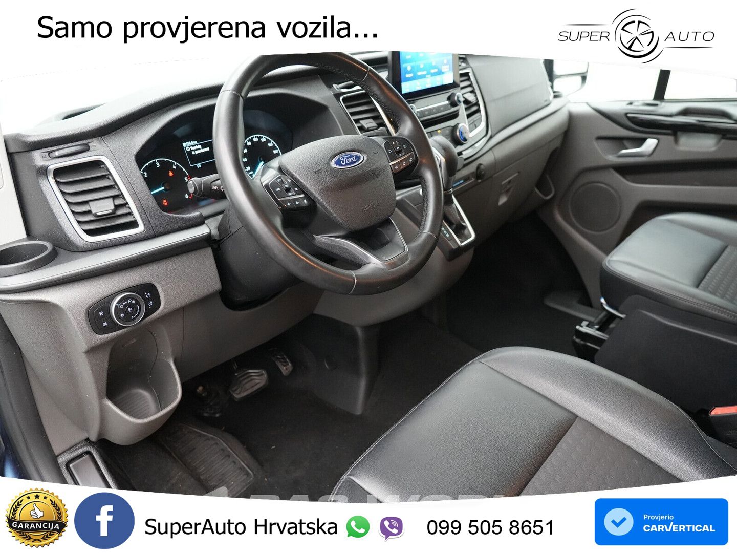 Ford Transit Custom 170pk Automaat Sport Dubbel Cabin 170 KS