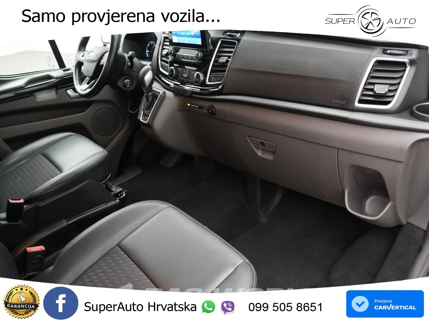 Ford Transit Custom 170pk Automaat Sport Dubbel Cabin 170 KS