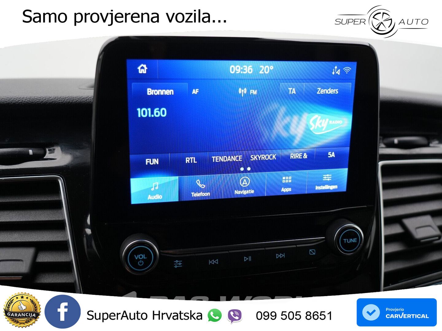 Ford Transit Custom 170pk Automaat Sport Dubbel Cabin 170 KS