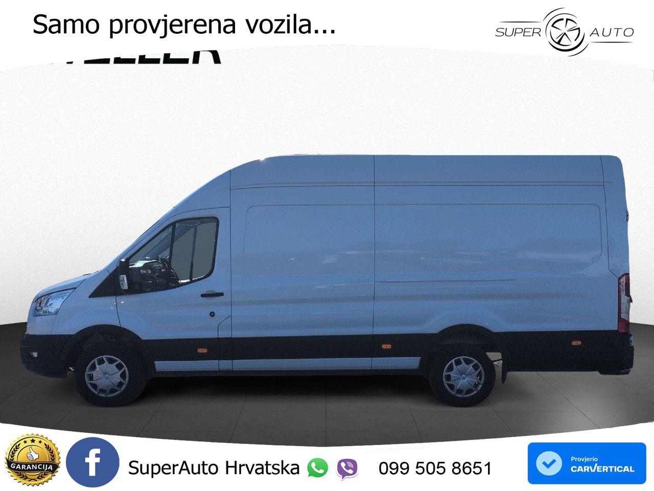 Ford Transit 2.0 TDCi 350 L4H3 Tempomat PDC Klima 131 KS