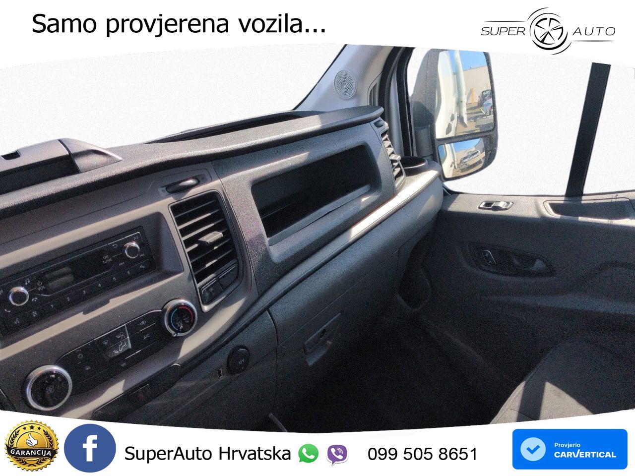 Ford Transit 2.0 TDCi 350 L4H3 Tempomat PDC Klima 131 KS