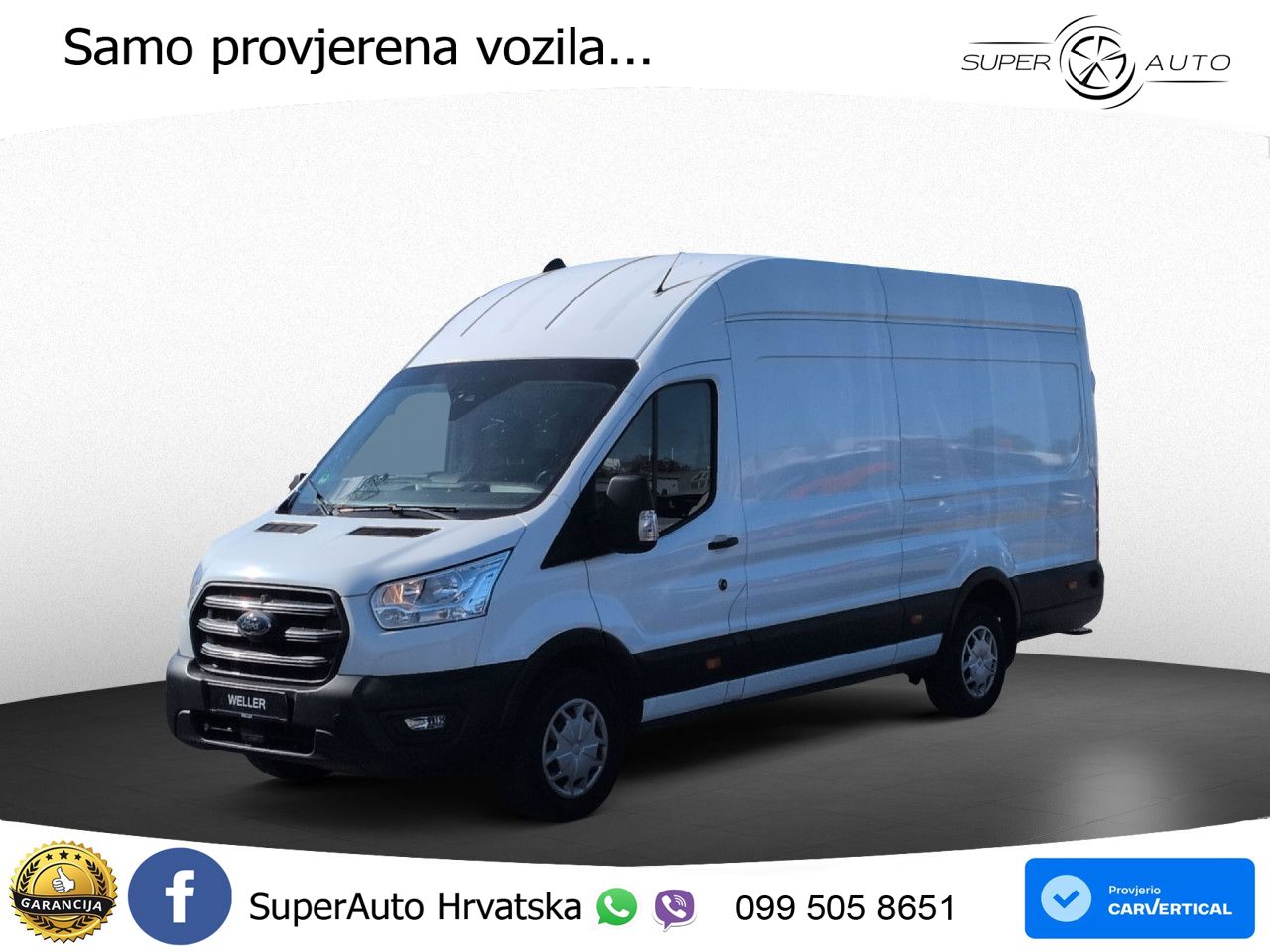 Ford Transit 2.0 TDCi 350 L4H3 Tempomat PDC Klima 131 KS