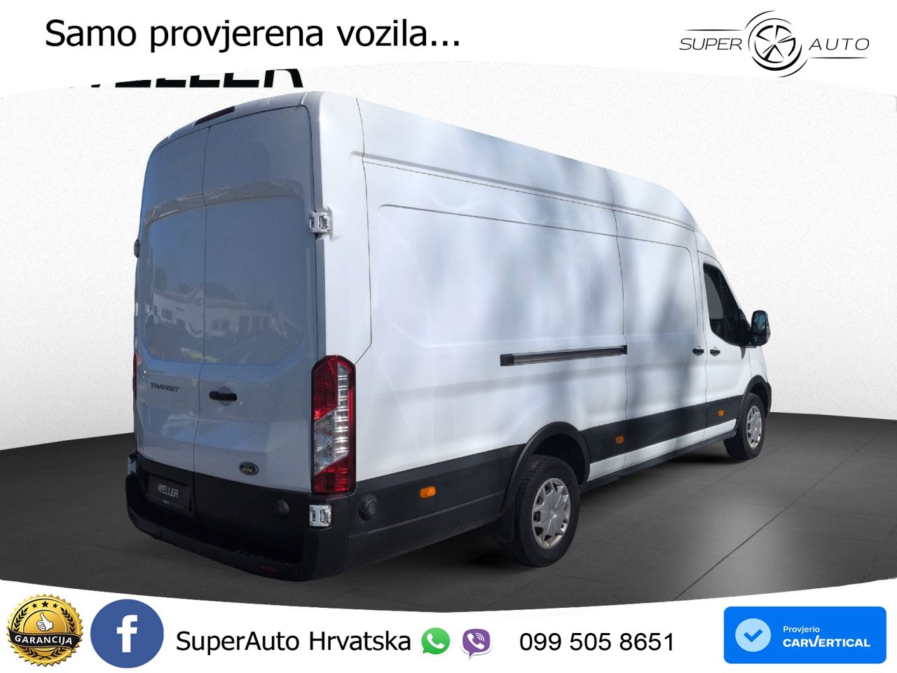 Ford Transit 2.0 TDCi 350 L4H3 Tempomat PDC Klima 131 KS