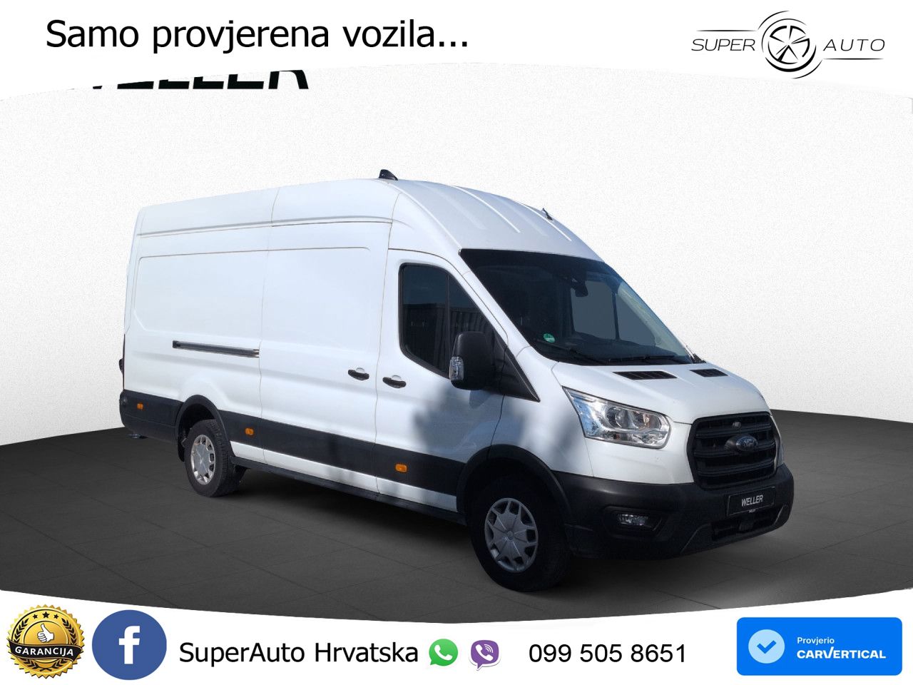 Ford Transit 2.0 TDCi 350 L4H3 Tempomat PDC Klima 131 KS