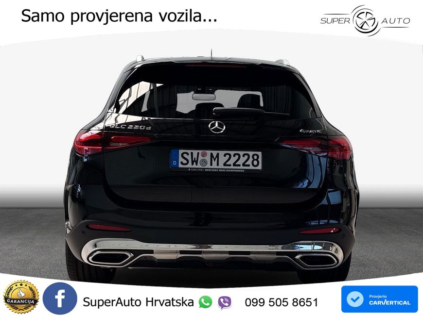 Mercedes GLC 220d (197 KS) 4MATIC 9G-TRONIC AMG LED+GR SJED+ACC