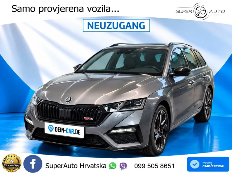 Škoda Octavia Combi RS 2.0 TSI (245 KS) DSG