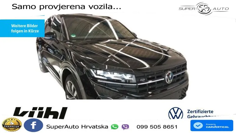 Volkswagen Touareg 3.0 V6 TDI (231 KS) 4MOTION Tiptronic R-Line ZRAČNI+ACC+GR SJED+KAM+PANO