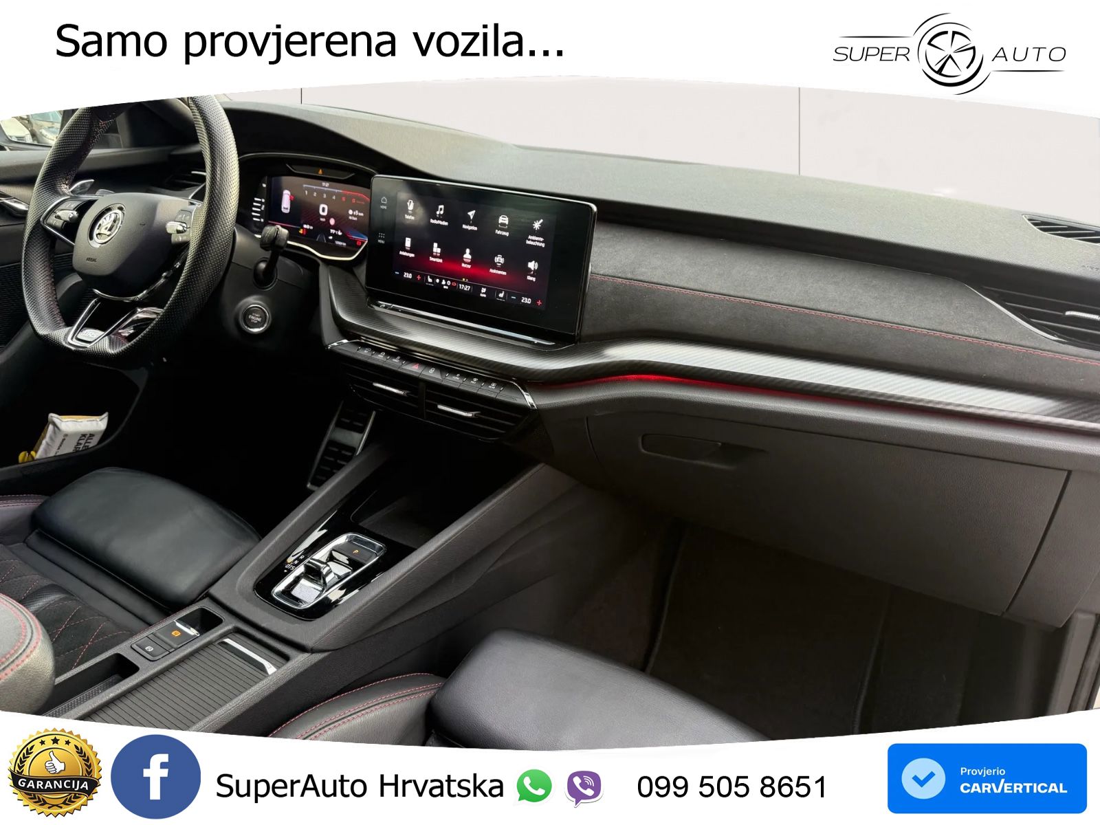 Škoda Octavia Combi RS 2.0 TDI (200 KS) DSG LED+GR SJED+ACC