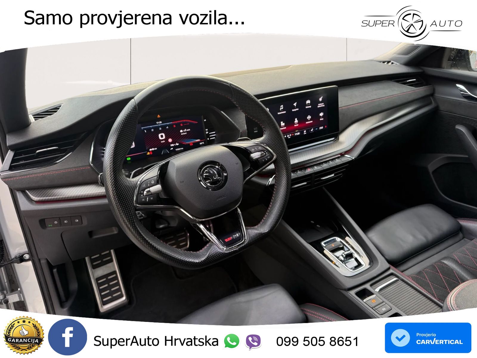 Škoda Octavia Combi RS 2.0 TDI (200 KS) DSG LED+GR SJED+ACC