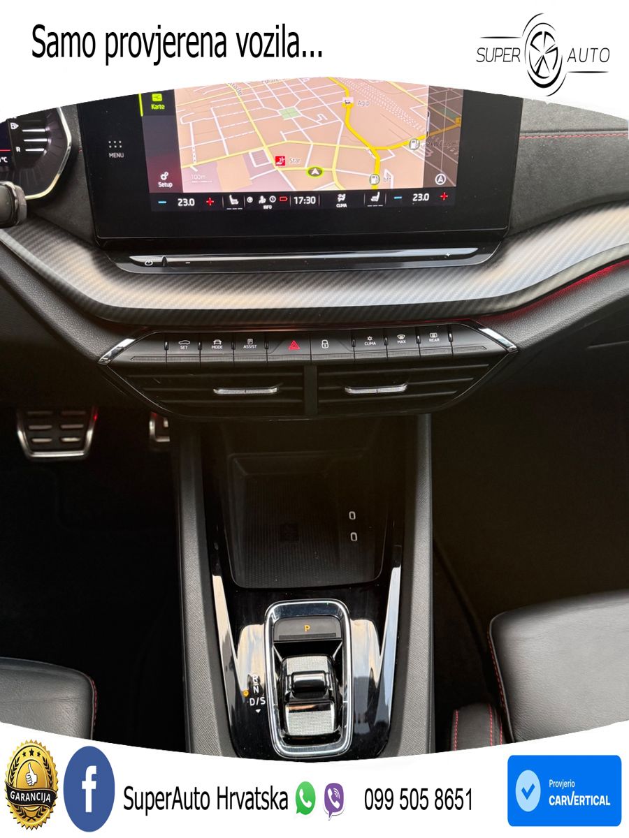 Škoda Octavia Combi RS 2.0 TDI (200 KS) DSG LED+GR SJED+ACC
