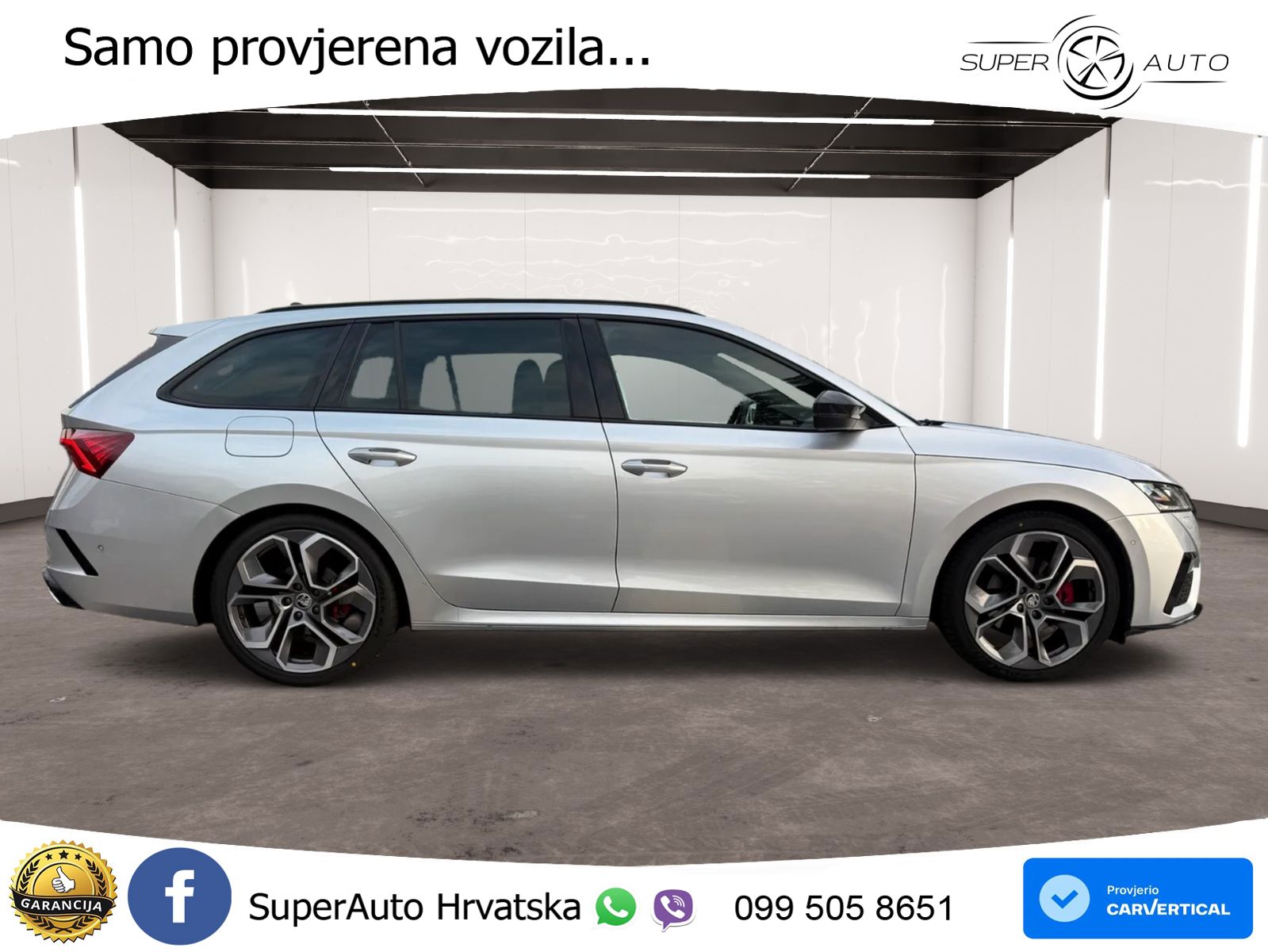 Škoda Octavia Combi RS 2.0 TDI (200 KS) DSG LED+GR SJED+ACC