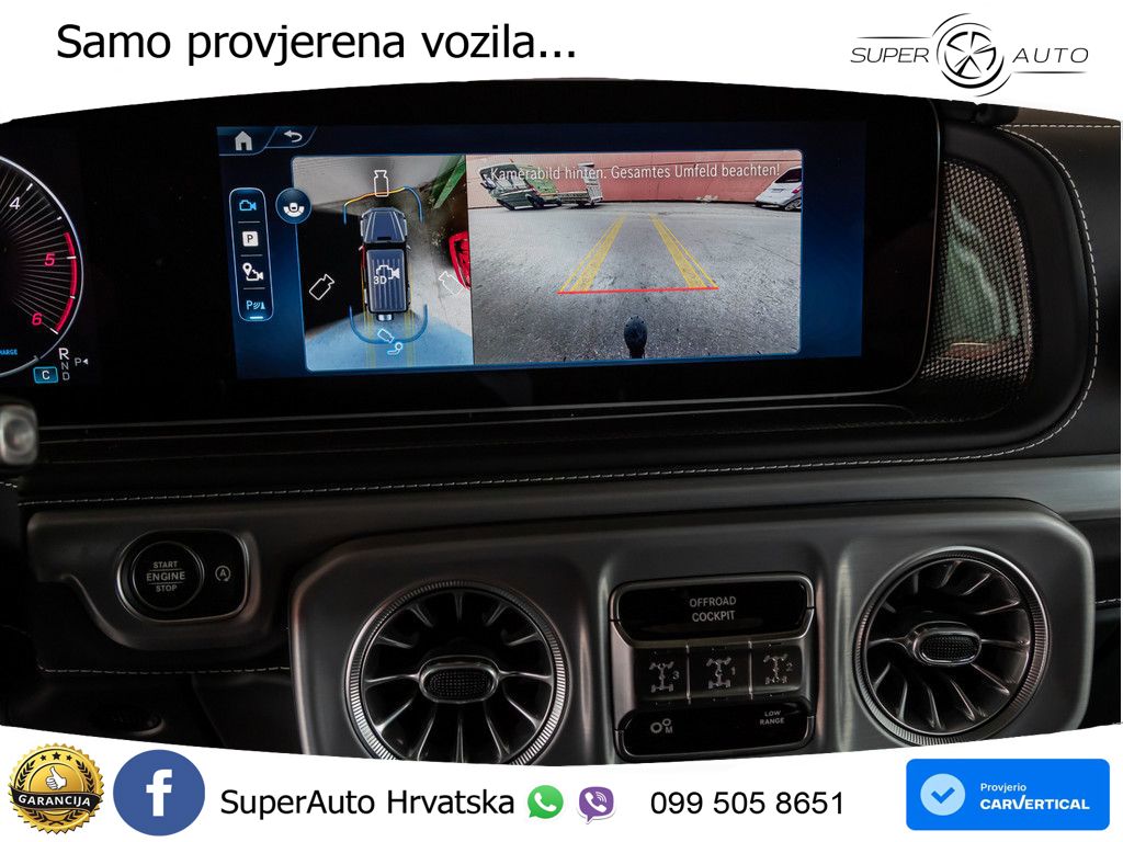 Mercedes G 450d Long (367 KS) 4MATIC 9G-TRONIC Superior LED+GR SJED+ACC