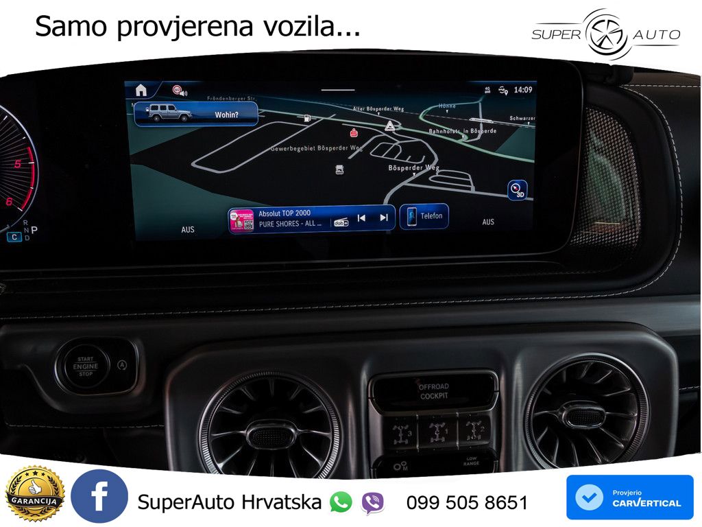 Mercedes G 450d Long (367 KS) 4MATIC 9G-TRONIC Superior LED+GR SJED+ACC