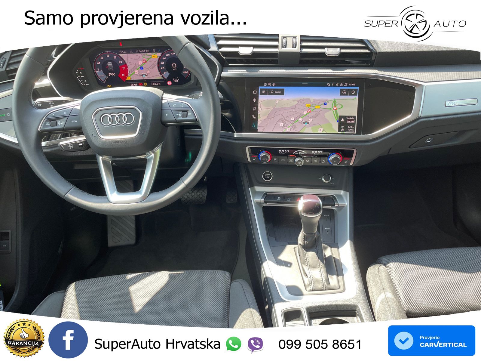 Audi Q3 35 TFSI (150 KS) S tronic advanced LED+GR SJED+ACC