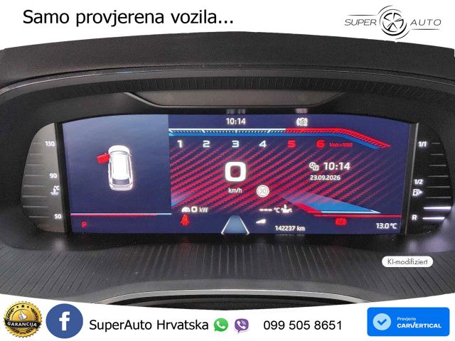 Škoda Octavia Combi RS 2.0 TDI (200 KS) 4x4 DSG
