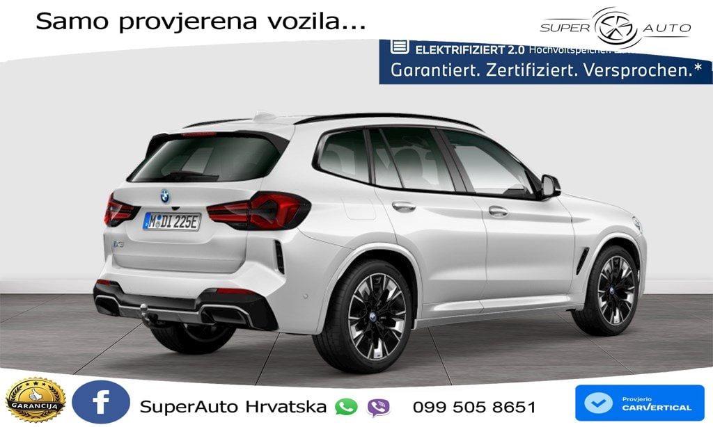 BMW iX3 80 kWh (286 KS) LED+GR SJED+ACC