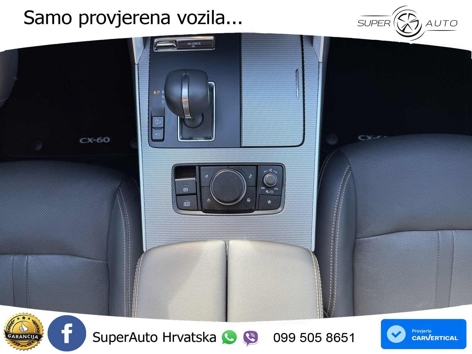 Mazda CX-60 3.3 e-Skyactiv D (254 KS) AWD Automatic ACC+HEAD+4xGR SJED+360+PANO