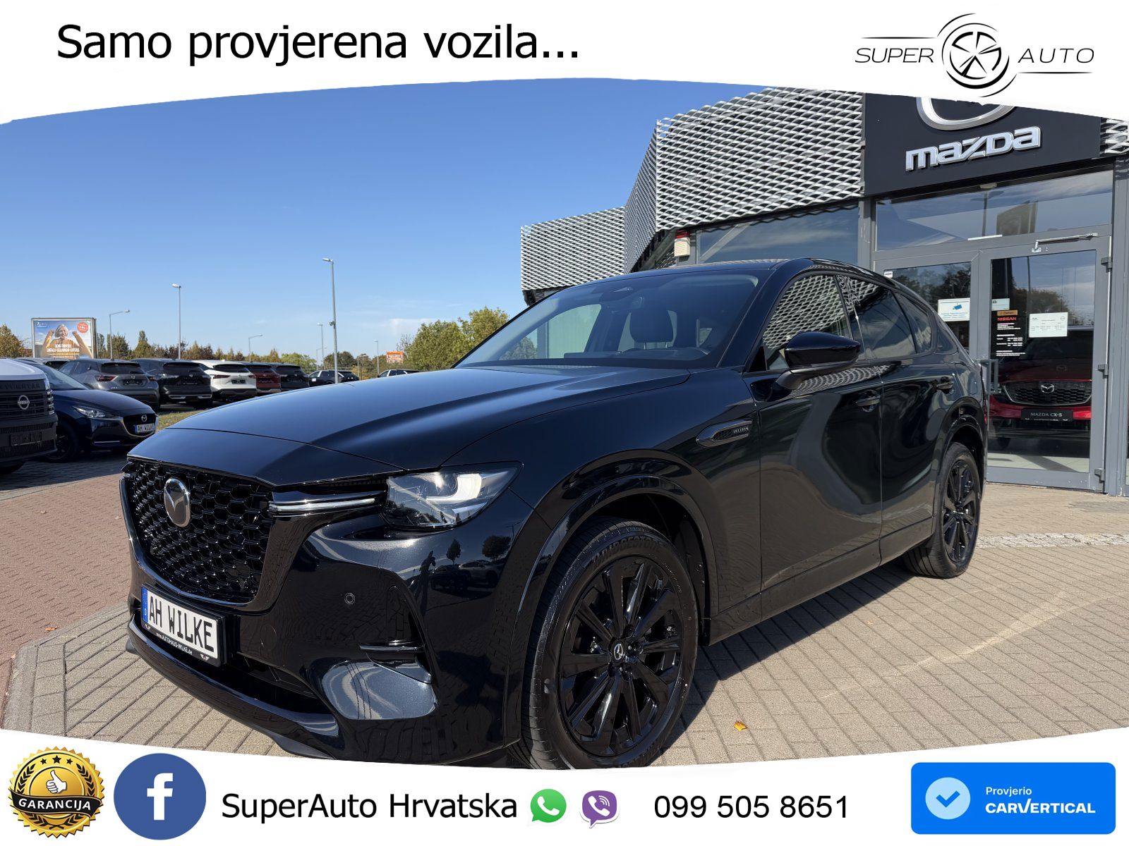 Mazda CX-60 3.3 e-Skyactiv D (254 KS) AWD Automatic ACC+HEAD+4xGR SJED+360+PANO