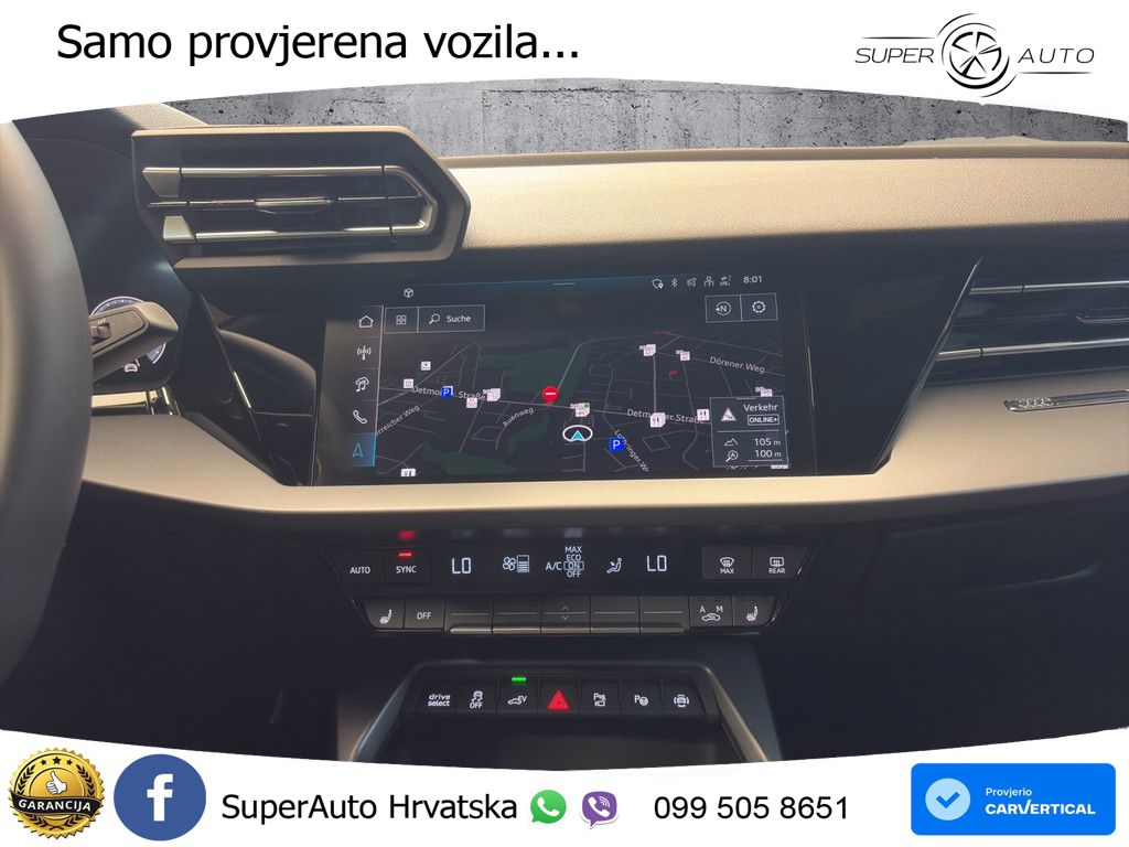 Audi A3 allstreet 40 TFSIe (204 KS) S tronic LED+GR SJED+ACC