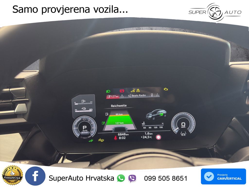 Audi A3 allstreet 40 TFSIe (204 KS) S tronic LED+GR SJED+ACC